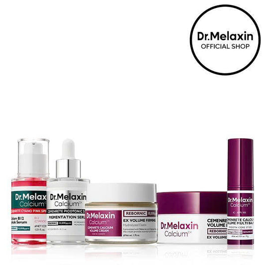 Dr.Melaxin Gifted Collagen Boost Set – Calcium Collagen Volume Firming Balm for Pore & Spot Skin Care